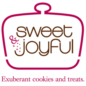 Logo of Sweet & Joyful for a home cookie business